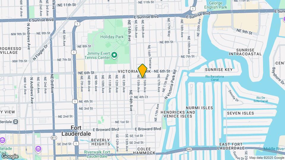 1514 NE 5th Ct Map and Location Details