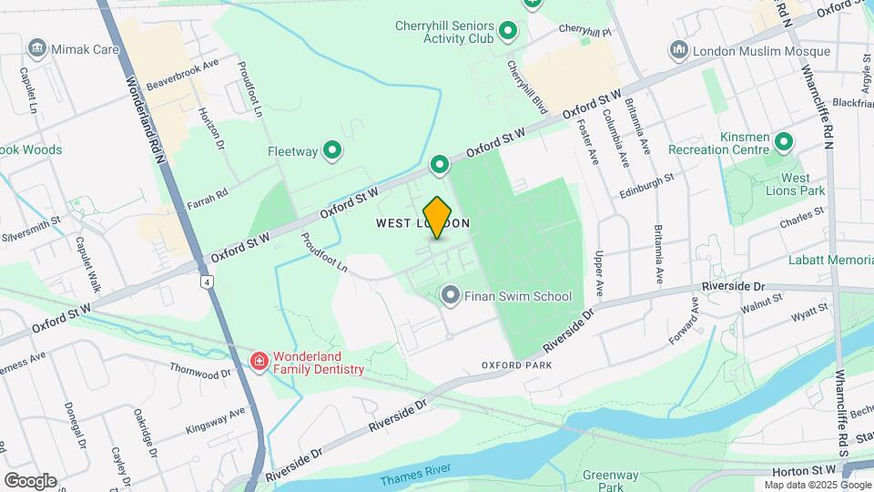 530 Proudfoot Ln Map and Location Details