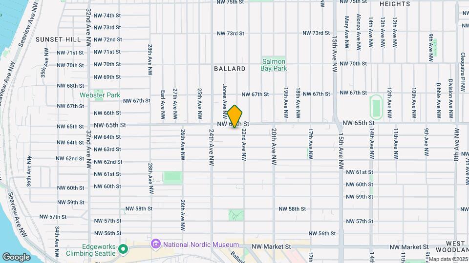 2216 NW 64th St Map and Location Details