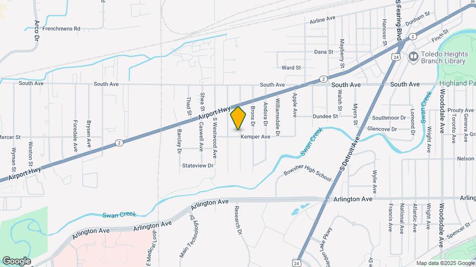 630 Colima Dr Map and Location Details