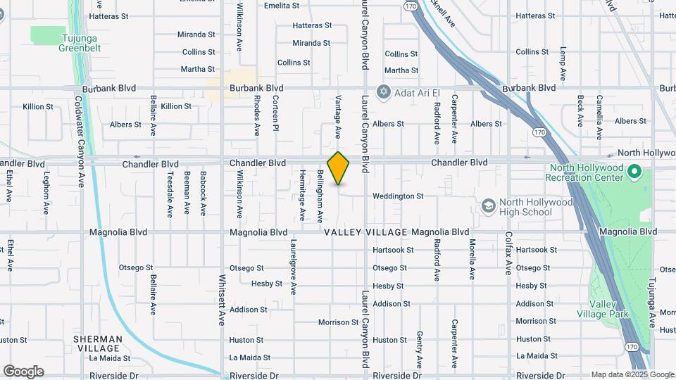 5315 Vantage Ave-Unit -5315 1/2 Map and Location Details