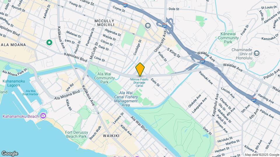 2465 Kapiolani Blvd Map and Location Details
