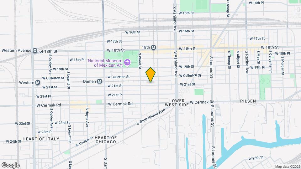 1724 W. 21st St. Map and Location Details