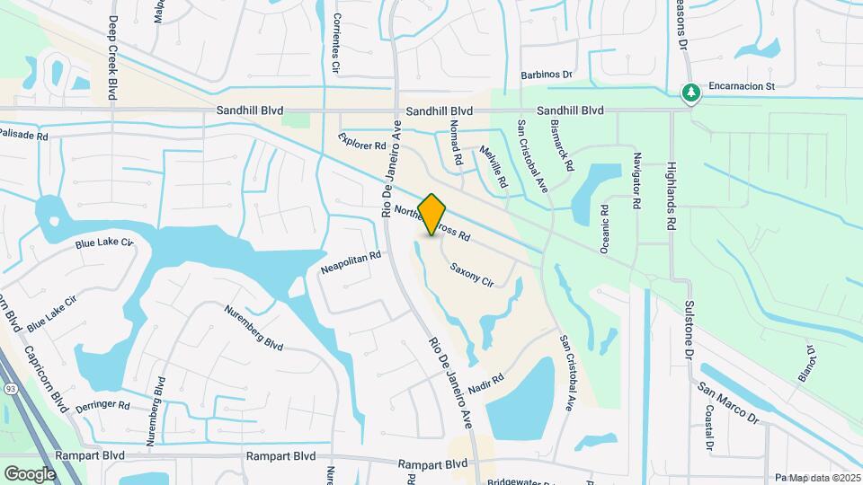 1203 Saxony Cir Map and Location Details