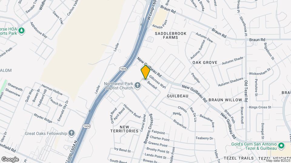 9426 Bendell Map and Location Details