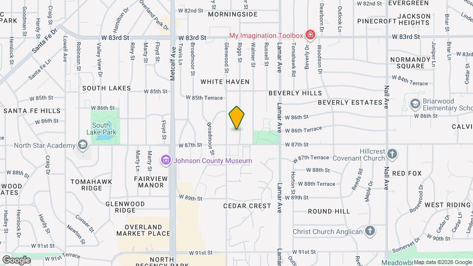 8650 Riggs St Mapa y Detalles de la Ubicación