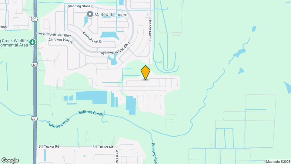 14812 Crescent Rock Dr Mapa y Detalles de la Ubicación