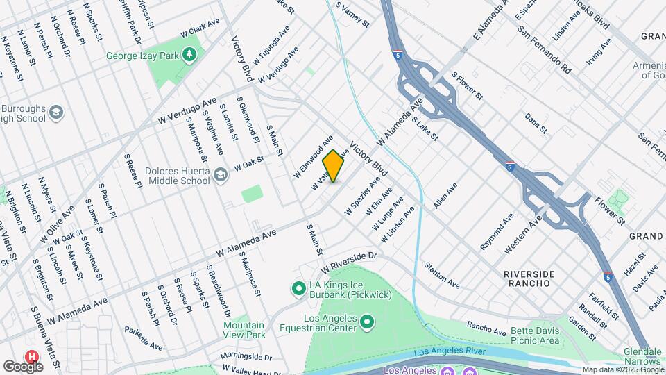 365 W Alameda Ave, Unit 204 Map and Location Details