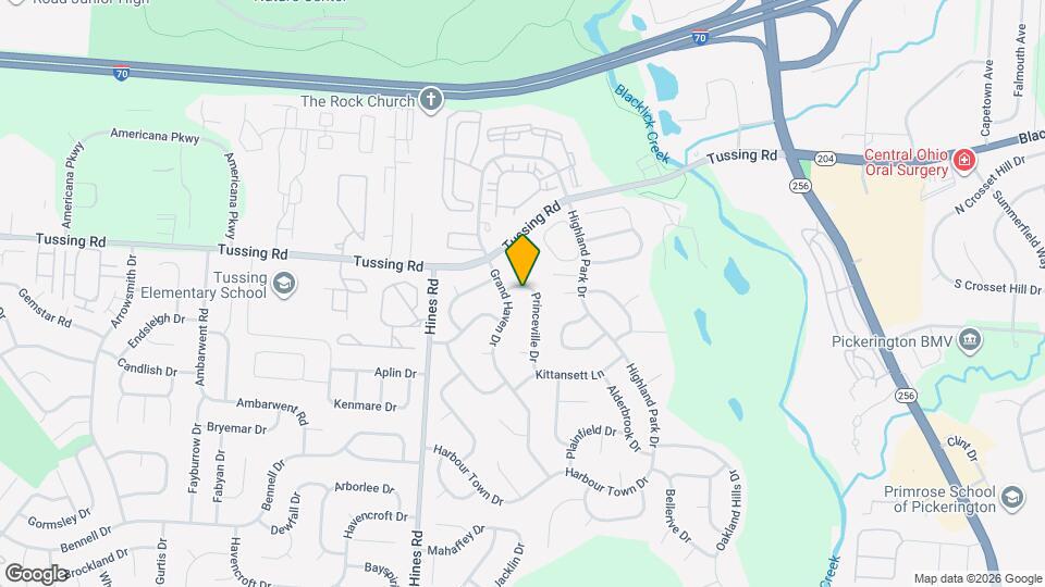 2909 Princeville Dr Map and Location Details