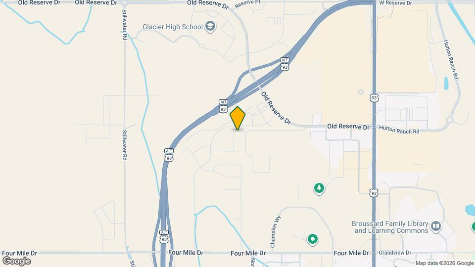 800 Treeline Rd Map and Location Details