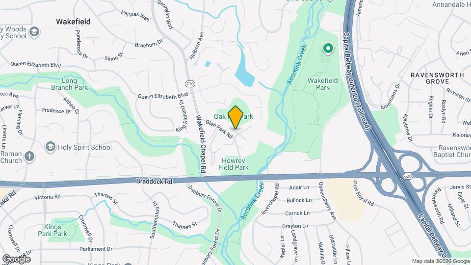 5052 Cliffhaven Dr Map and Location Details