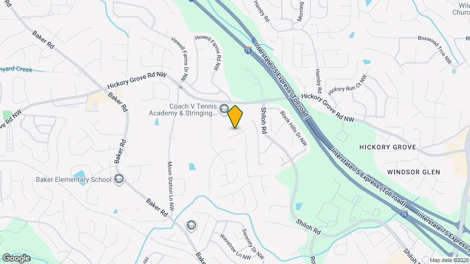 2208 Sprucewood Dr NW Mapa y Detalles de la Ubicación