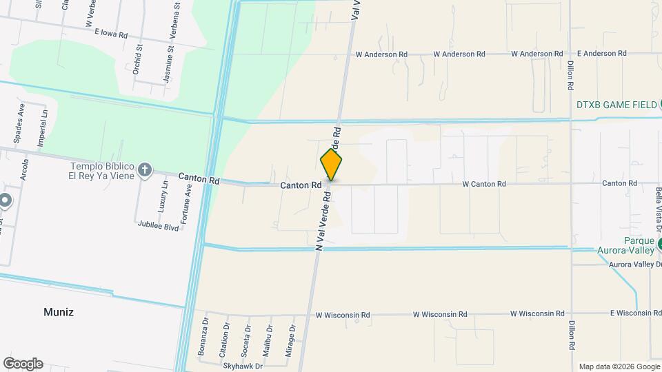 23790 N Val Verde Rd Mapa y Detalles de la Ubicación