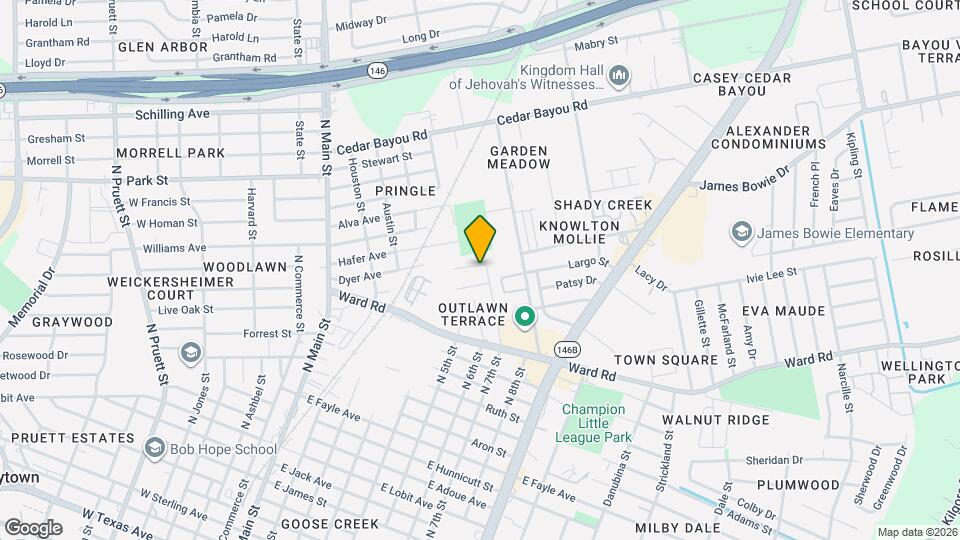 607 Vista Ave Map and Location Details