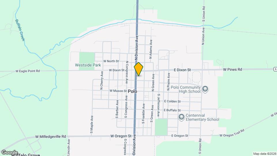 204 N Division Ave Map and Location Details