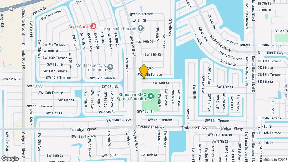 1227 SW 7th Ct Mapa y Detalles de la Ubicación