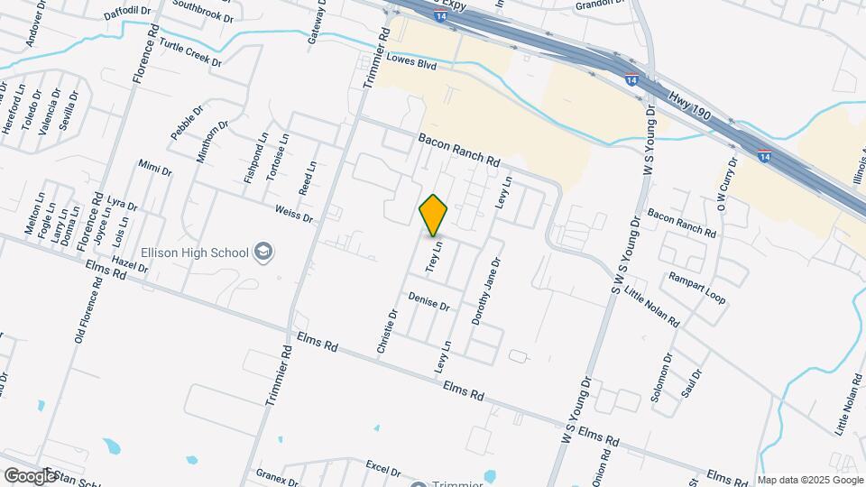 3303 Trey Ln Map and Location Details