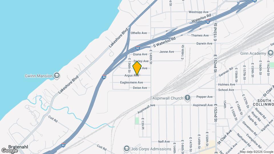 13706 Argus Ave Map and Location Details