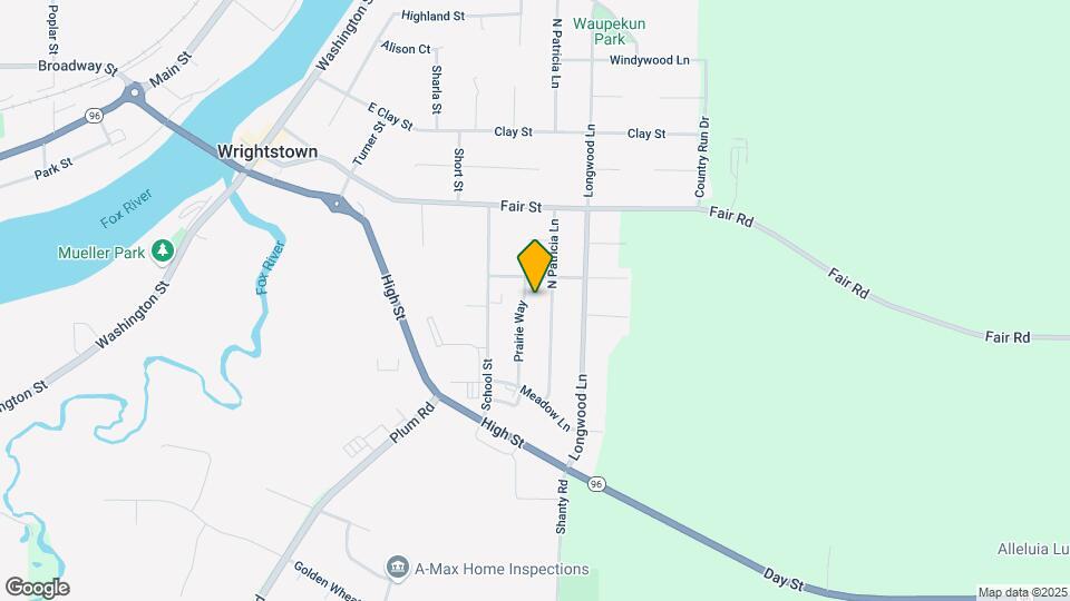409-437 Prairie Way Mapa y Detalles de la Ubicación