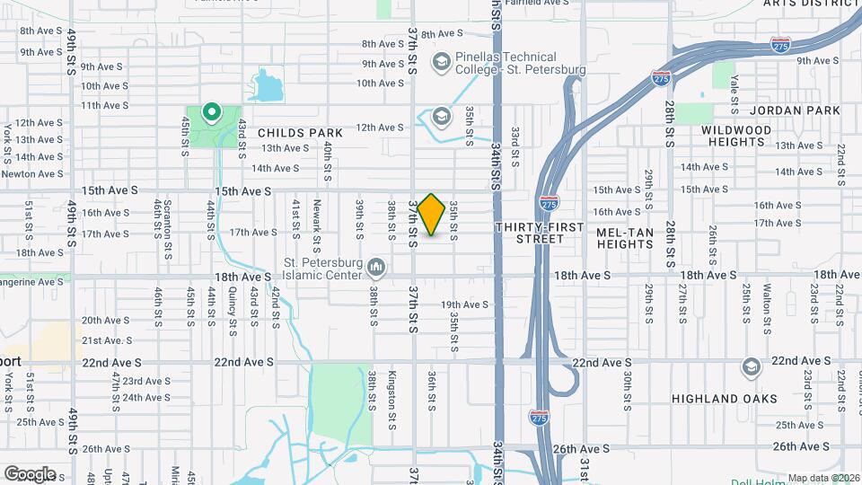 3610 17th Ave S Map and Location Details