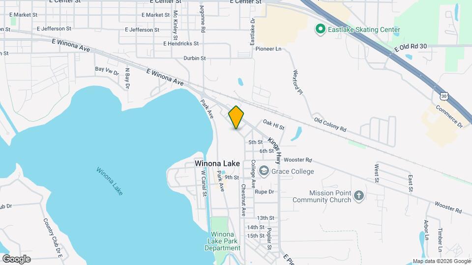 208 Chestnut Ave, Unit A Map and Location Details