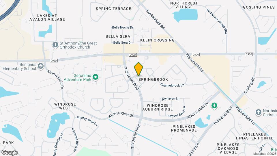 21226 Springbrook Hollow Ct Map and Location Details