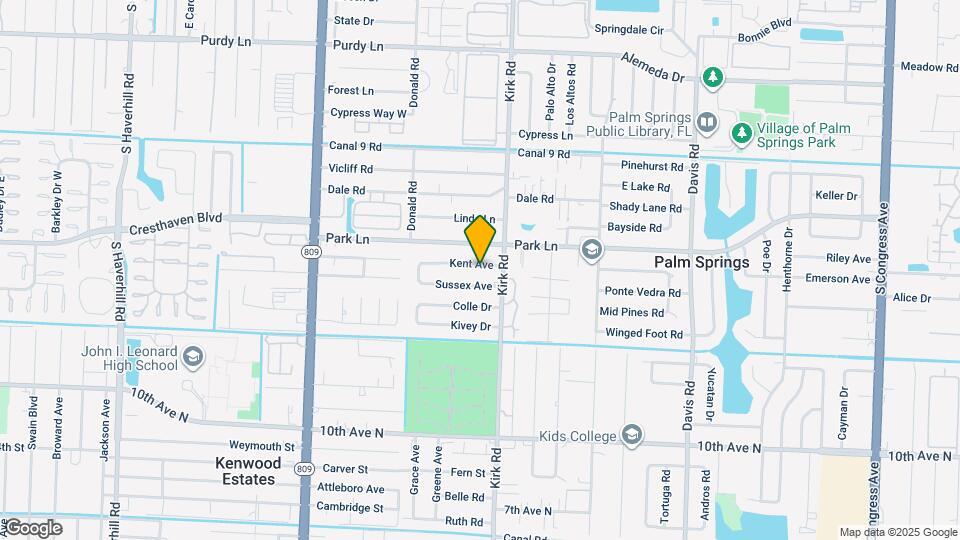 4060 Kent Ave Mapa y Detalles de la Ubicación