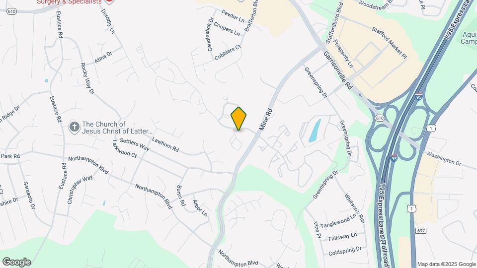 105 Knollwood Ct Map and Location Details