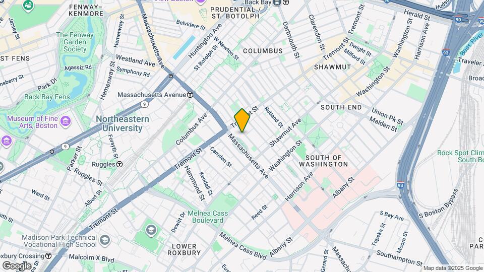 534 Massachusetts Ave, Unit 1 Map and Location Details