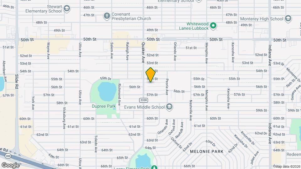 4324 56th St Map and Location Details