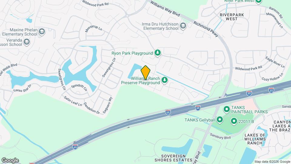 1706 Anna Crk Dr Map and Location Details