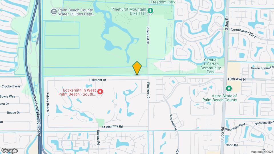 7131 Oakmont Dr Map and Location Details