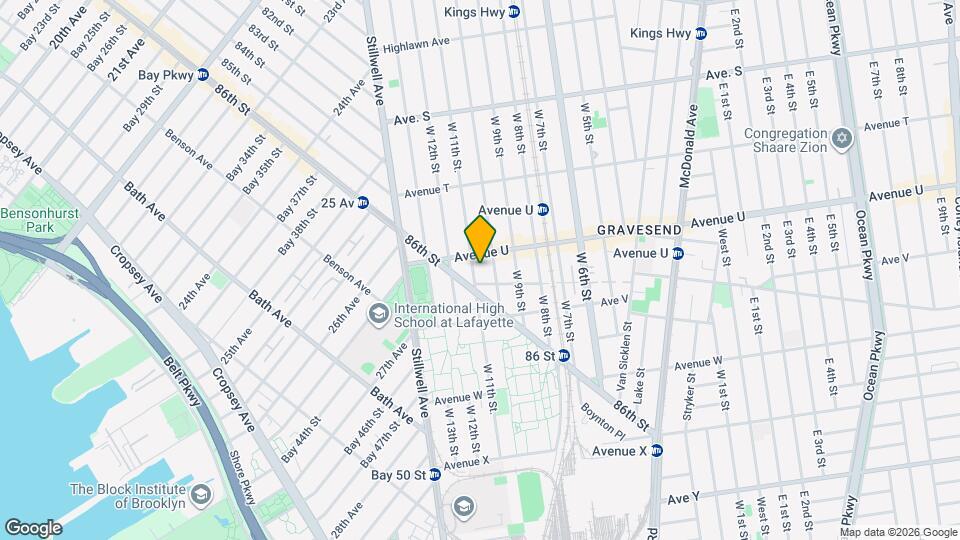 2117 W 11th St, Unit 2st floor Mapa y Detalles de la Ubicación