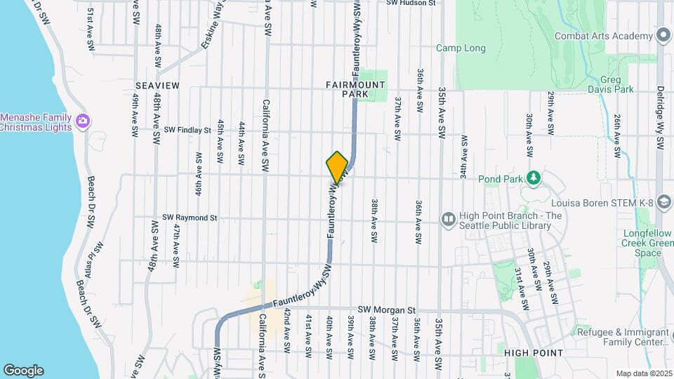 5916B Fauntleroy Wy SW Map and Location Details