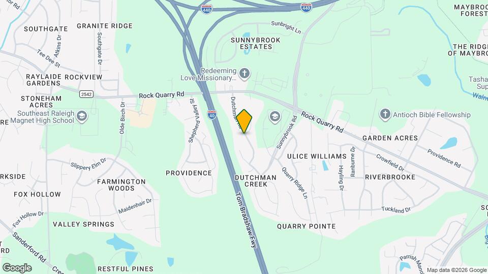 3404 Dutchman Rd Map and Location Details