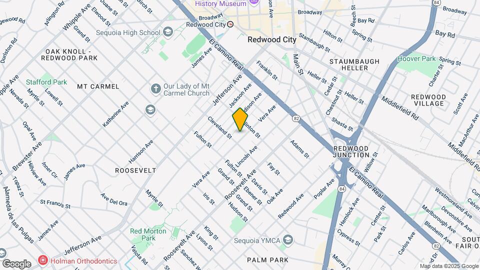 450 Vera Ave Mapa y Detalles de la Ubicación