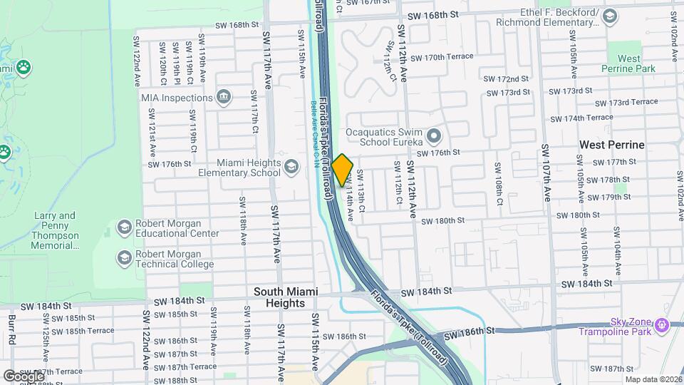 17805 SW 114th Ct Map and Location Details