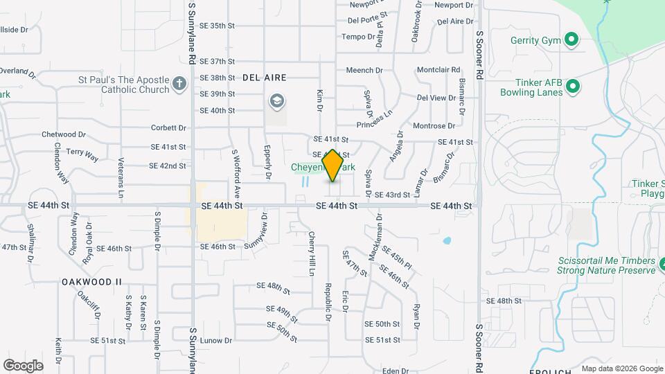 4324 Huntly Dr Map and Location Details