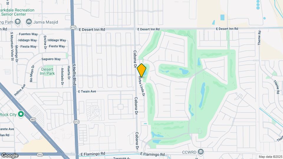 3640 Yorba Linda Dr Map and Location Details