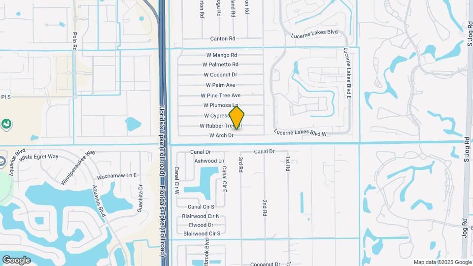 44 W Arch Dr Map and Location Details