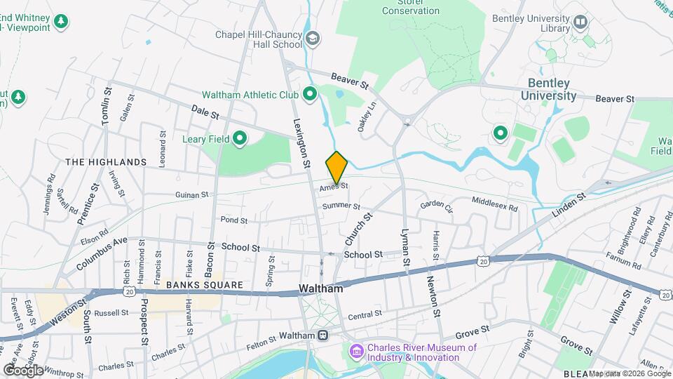 24 Lexington Terrace Map and Location Details