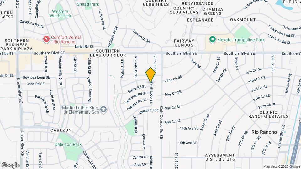 2837 Bayas Rd SE Map and Location Details