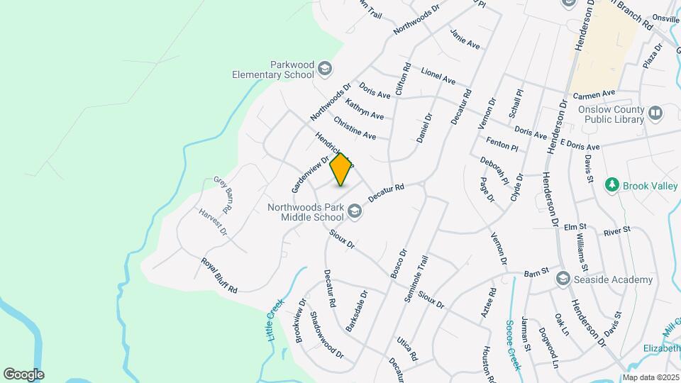 809 Edgewood Dr Map and Location Details