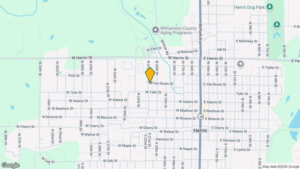 520 N 21st St Map and Location Details