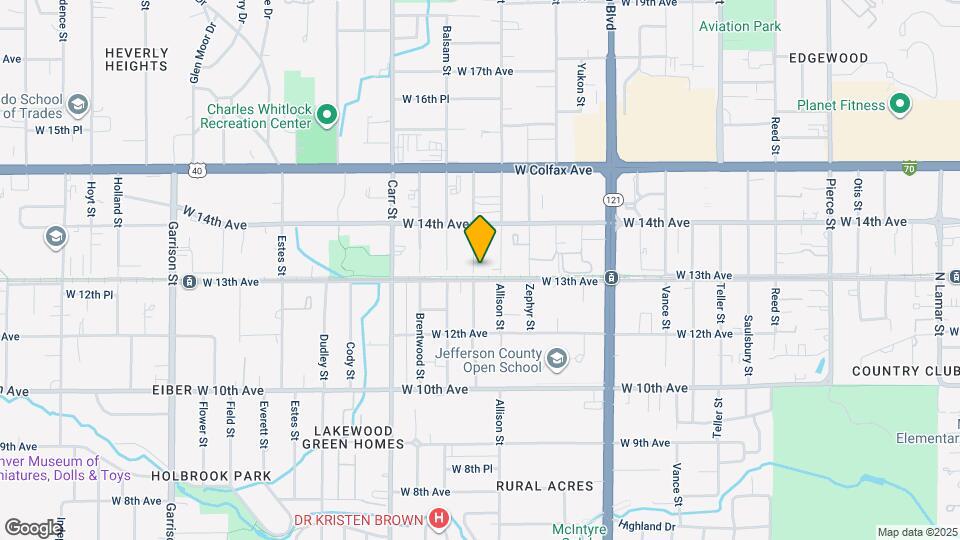 1320 Ammons St Map and Location Details