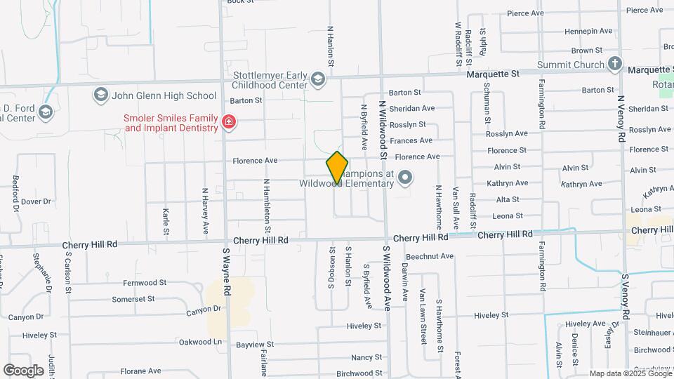 430 N Dobson St Map and Location Details