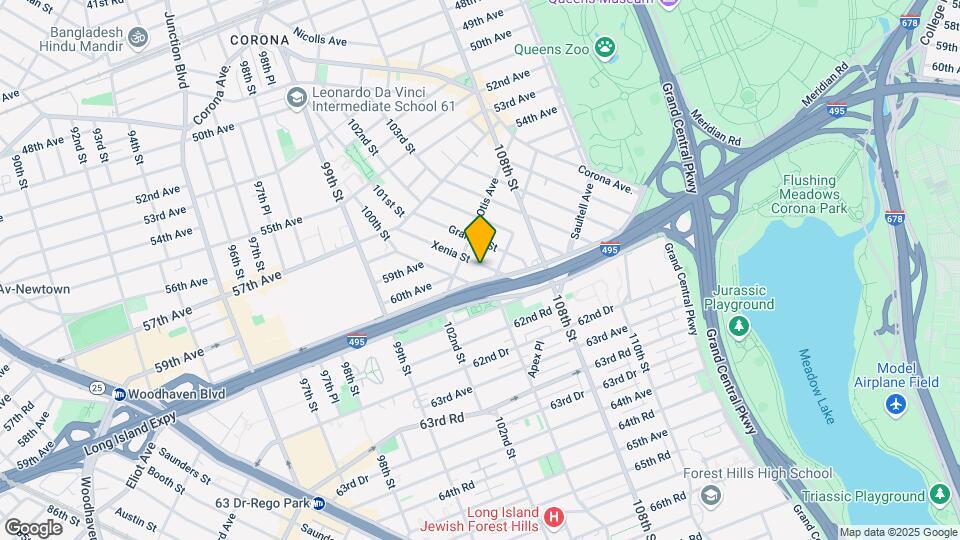 59-24 Xenia St Mapa y Detalles de la Ubicación
