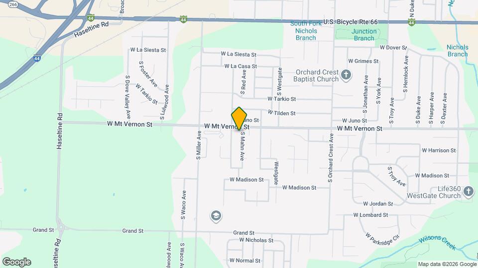 615 S Mahn Ave Mapa y Detalles de la Ubicación