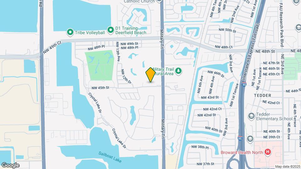 1001 NW 45th St Map and Location Details