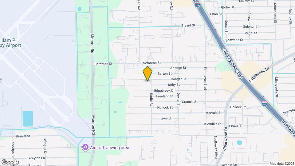 8935 Dirby St Map and Location Details